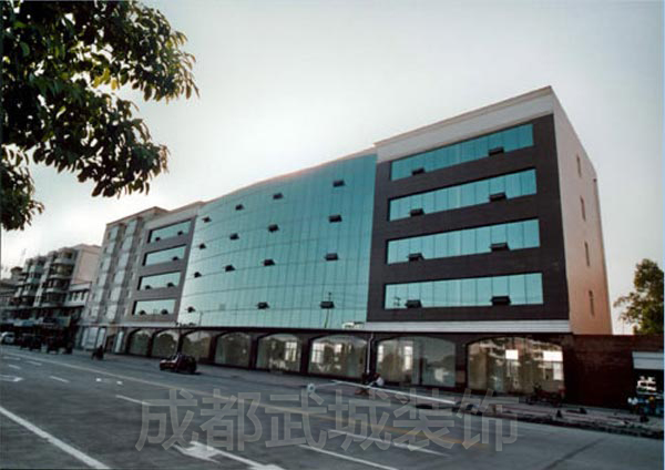 都江堰天然气公司大楼幕墙工程【荣获芙蓉杯】