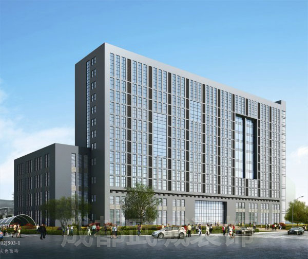 川大智胜研发基地非生产性工业用房（二期）玻璃幕墙工程