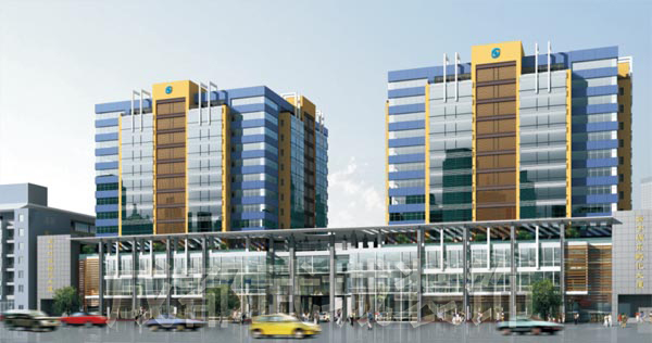 成都高新区教育科技产业园科技孵化商务大楼幕墙工程