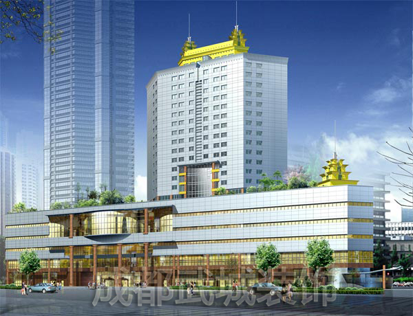 时代凯悦裙楼玻璃幕墙