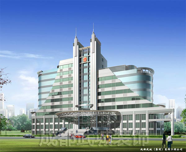 遂宁市高新区管委会大楼幕墙工程