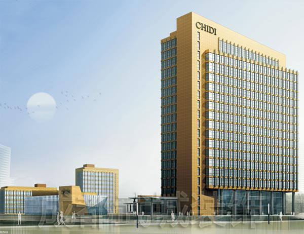 中国水电顾问集团成都勘测设计研究院温江办公基地幕墙工程