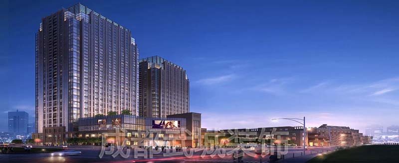 2017年3月“华宇广场”幕墙工程中标！