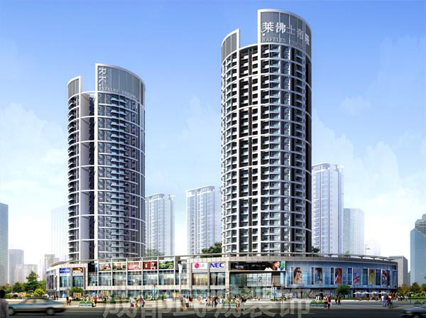 莱佛士帝景五期建筑幕墙装饰工程