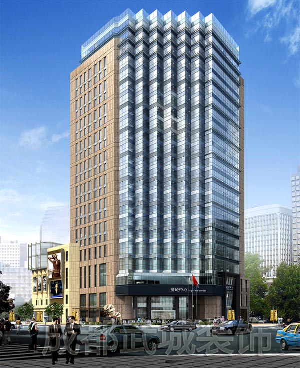 高地中心外墙装饰工程