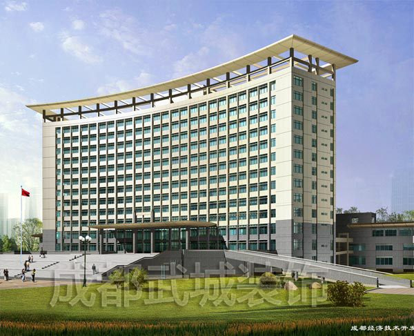 龙泉政府办公楼外装饰工程