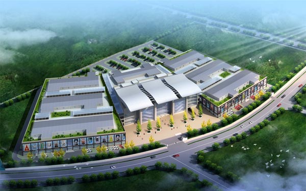 龙河投资专业市场A、B、C栋外墙装饰工程