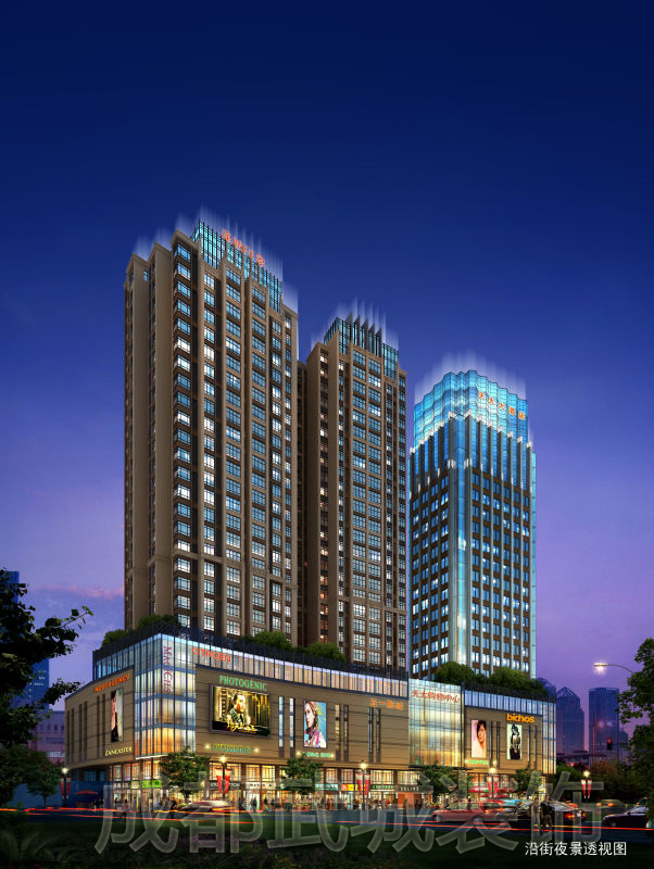 蓬城印象幕墙工程