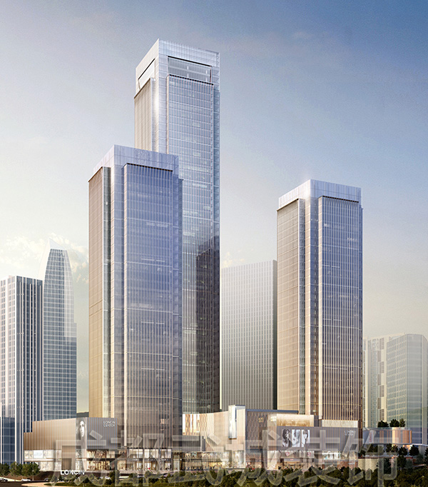 重庆隆鑫中心幕墙工程