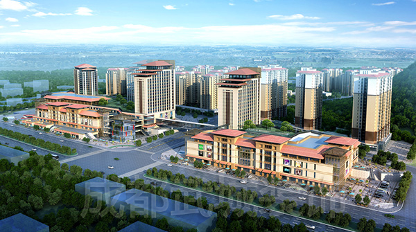 贵安新区马场科技新城商业综合体施工1标段幕墙、钢结构及屋面瓦工程